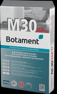 Botament M 30 HP S2 - flexibilní podlahový lepicí tmel Balení hmotnost: 20 kg