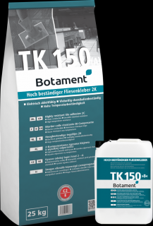 Botament TK 150 - lepidlo na dlažbu pro chemické provozy Balení hmotnost: 30 kg