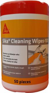 Sika Cleaning Wipes-100 - čistící ubrousky na ruce a nářadí 50 ks