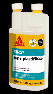 Sika  Superplastifikátor, 1l - superplastifikační přísada do betonu a potěrů