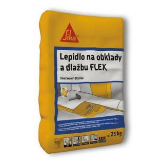 SikaCeram 253 Flex - flexibilní cementové lepidlo Balení hmotnost: paleta 48 ks = 1200 kg