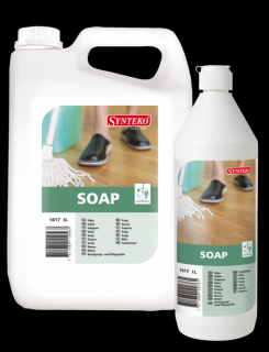 Synteko SOAP - mýdlový čistič na naolejované dřevěné podlahy Objem: 1l