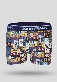 Pánské boxerky Letter John Frank Barva: Mix, Velikost: M