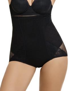 Tvarující kalhotky High Waist Vintage Leonisa Barva: Černá, Velikost: XL