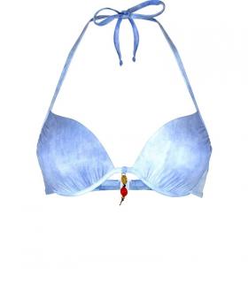 Vrchní díl plavek Push-up Denim Bikini Top Watercult Barva: Modrá, Velikost: 70 C