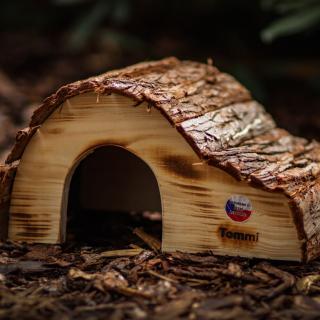 Dřevěný domek pro morče