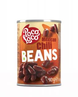 Poco Loco Chili - Mexické fazole červené, 410 G