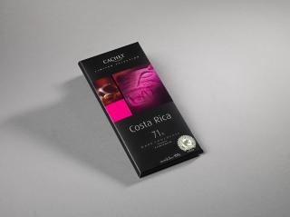 Tabulková čokoláda Cachet - Costa Rica hořká 71%, 100 G