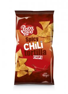 Tortilla Chips Poco Loco - Chili, 450 G
