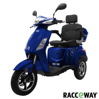 Elektrický tříkolový vozík RACCEWAY VIA, modrý lesklý (Racceway)