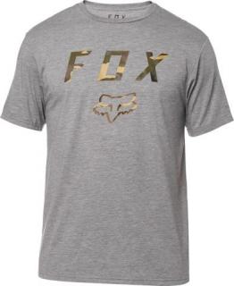Pánské tričko FOX CYANIDE SQUAD SS TECH TEE, HEATHER GRAPHITE, LFS18F vel. L (FOX Racing)