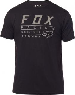 Pánské tričko FOX TRDMRK SS PREMIUM TEE, BLACK, LFS18F vel. M (FOX Racing)