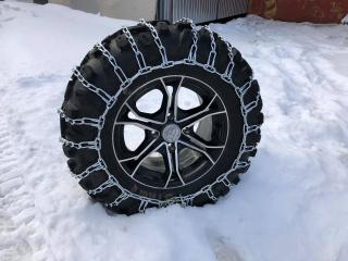 Sněhové řetězy na čtyřkolky pro pneumatiky 26" a 27"  (Sněhové řetězy na čtyřkolky CFMOTO Gladiator  pro pneumatiky )