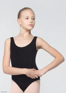 Dětský baletní dres Grishko na široká ramínka ve.6 sv.ružová