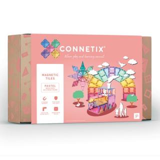 Magnetická stavebnice Connetix Mega Pack 202 v pastelových barvách