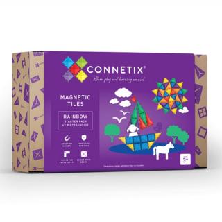 Magnetická stavebnice Connetix Starter Pack, 62 kusů