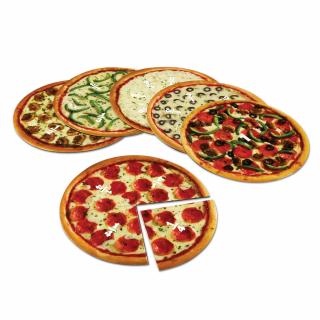 Magnetické pizza dílky na učení zlomků
