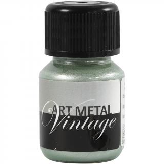 Perleťová třpytivá barva, zelená, 30 ml