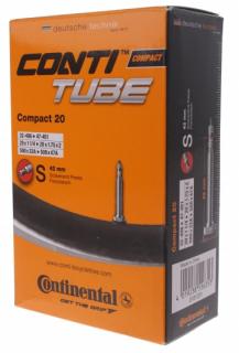 Duše Continental Compact 20x1,25/1,75x2 (32-406,47-451) galuskový v.