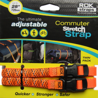 Popruhogumicuk RokStraps Commuter - 720 mm Oranžová reflexní