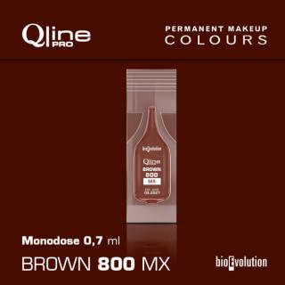 BROWN 800 MX středně hnědá teplá 0,7ml