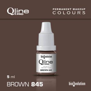 BROWN 845 tmavá hnědošedá