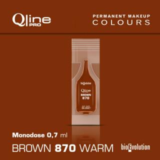 BROWN 870 WARM 0,7ml