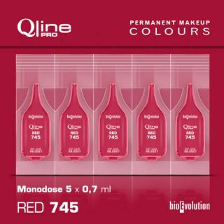 RED 745 studená červenohnědá 5x0,7ml