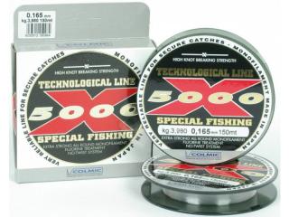 Colmic vlasec X5000 Special Fishing 150m 0,10mm
