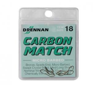 Drennan háček na plavanou Carbon Match 10ks/vel.20