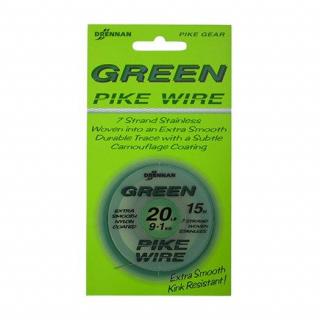 Drennan lanko Green Pike Wire 15m/12lb