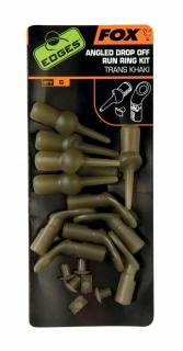 Fox Edges Drop Off Run Ring Kit Trans Khaki 6ks