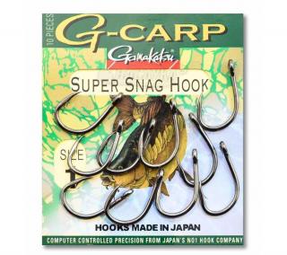 Gamakatsu háčky G-Carp Super Snag Hook vel.1