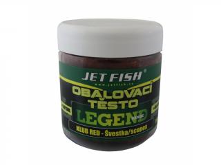 Jet Fish 250g těsto Legend Range : KLUB RED_ŠVESTKA/SCOPEX