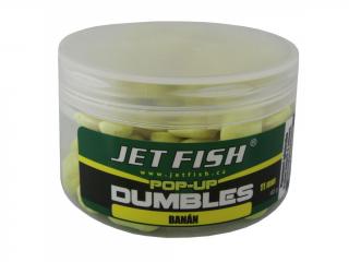 Jet Fish Fluoro pop-up dumbles 11mm : banán