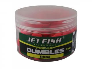 Jet Fish Fluoro pop-up dumbles 11mm : Biocrab