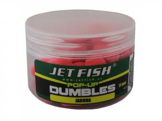 Jet Fish Fluoro pop-up dumbles 11mm : jahoda