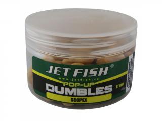 Jet Fish Fluoro pop-up dumbles 11mm : scopex