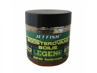 Jet Fish Legend Range - Boosterované boilie 120g - 20mm KLUB RED_ŠVESTKA/SCOPEX