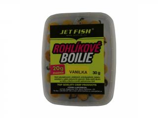 Jet Fish Rohlíkové boilie 30g : vanilka