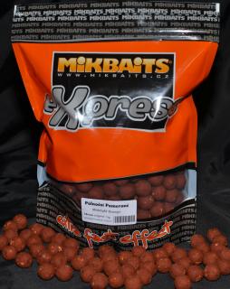 Mikbaits eXpress boilie 1kg - Ananas N-BA 18mm