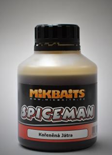 Mikbaits Spiceman booster 250ml - Kořeněná játra