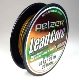 Olověnka Pelzer Lead Core 35 lb - 20m - Camou