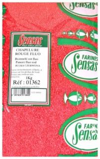 Sensas Chapelure Fluo-Rouge (červená angl.vločka) 1kg