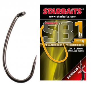 Starbaits háček SB1 bez protihrotu 10ks