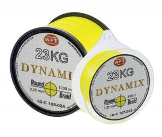 WFT Dynamix Round Yellow (žlutá) 150m - 0,08mm