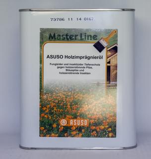 ASUSO impregnační olej pro venkovní prostředí 3 l (ASUSO Holzimprägnieröl LANGZEITSCHUTZ 3,0 l impregnační olej)