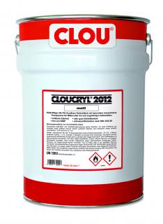 Bezbarvý lak CLOUCRYL, matný, 5 l (CLOUCRYL 2012 MATT, lak matný 5,0)