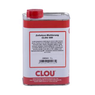 CLOU 500 Šelakový matýrung na bázi nitrocelulózy 1 l (CLOU 500 Zellulose-Mattieung z šelaku 1,0)