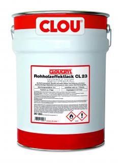Dvousložkový lak pro efekt surového dřeva CLOUCRYL, 5 l (CLOUCRYL Rohholzeffektlack CL23, lak pro efekt surového dřeva 5,0)